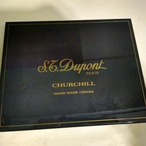 Decorative wooden humidor box